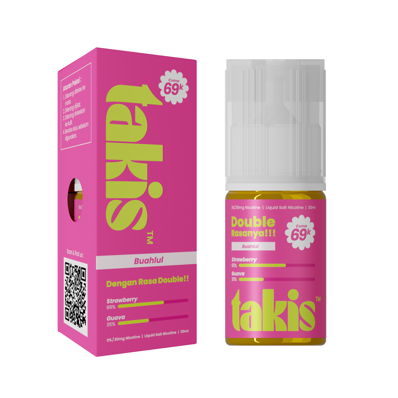 Takis Buahlul - Strawberry Guava 30Ml